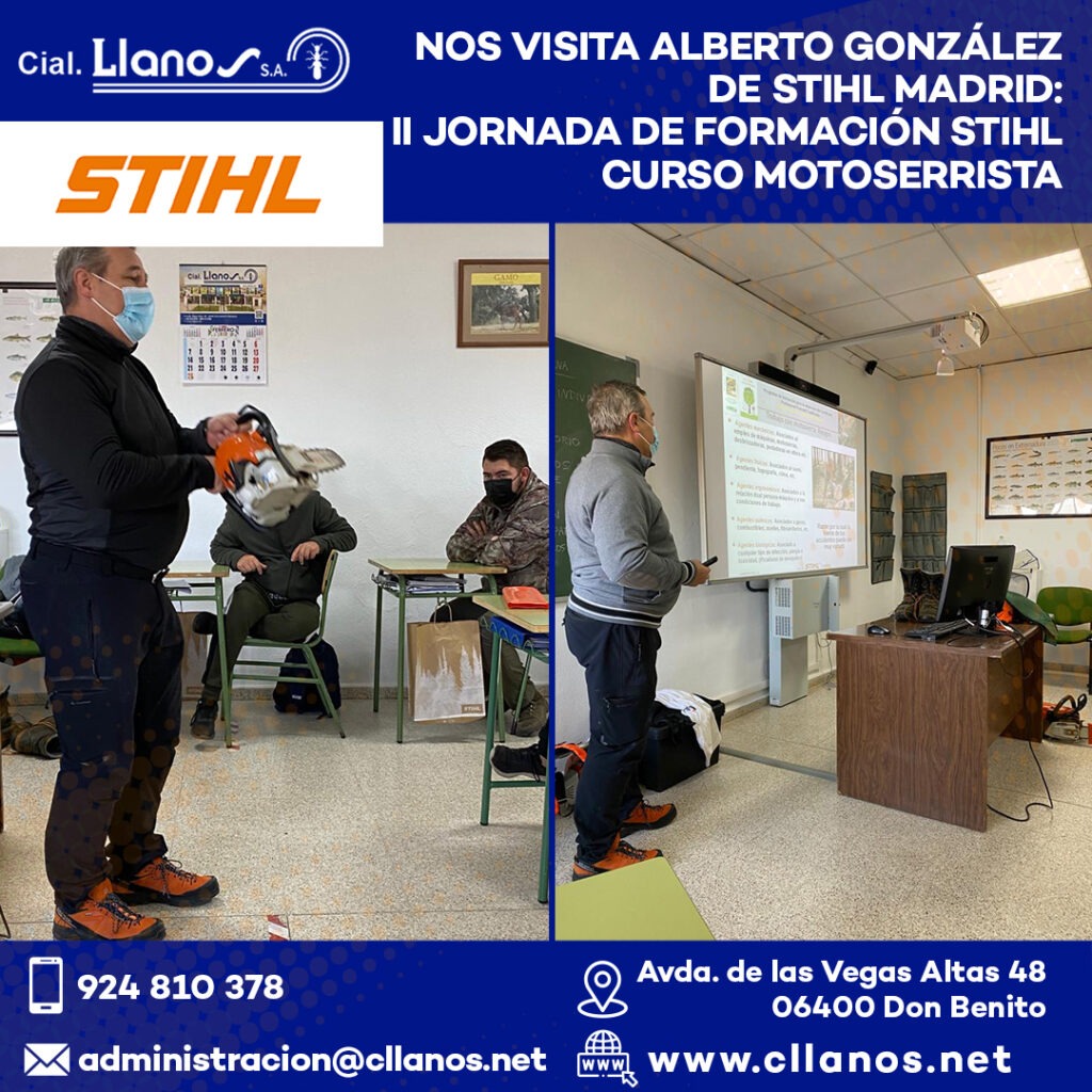 II Jornada de Formación Stihl-curso motoserrista