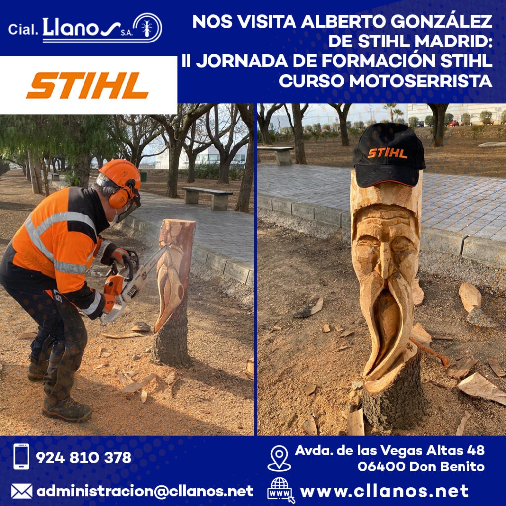 II Jornada de Formación Stihl-curso motoserrista