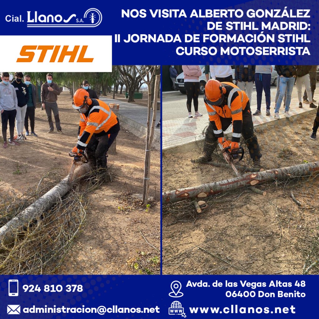 II Jornada de Formación Stihl-curso motoserrista