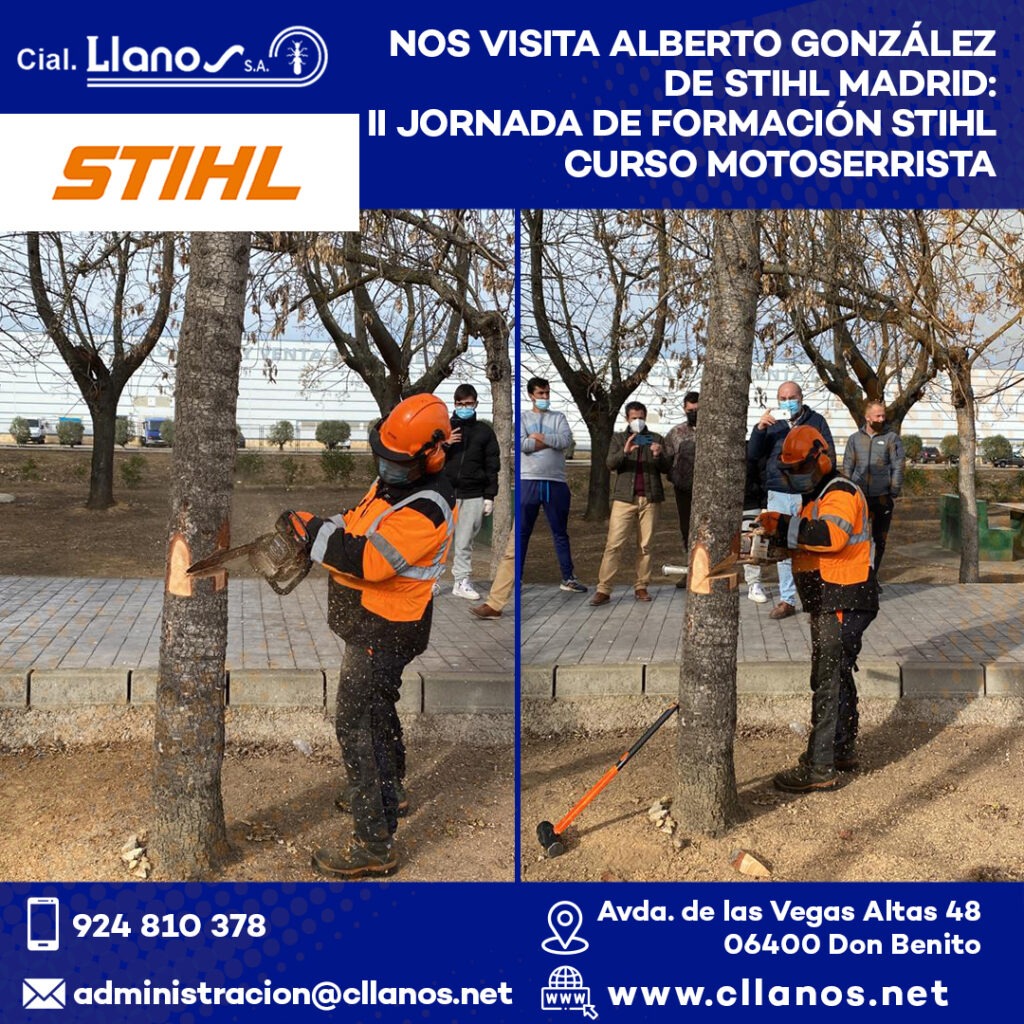 II Jornada de Formación Stihl-curso motoserrista