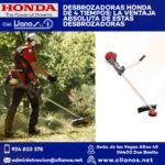 comercial llanos maquinaria agrícola y jardinería - DESBROZADORA DE 4 TIEMPOS HONDA LA VENTAJA ABSOLUTA DE ESTAS DESBROZADORAS 2