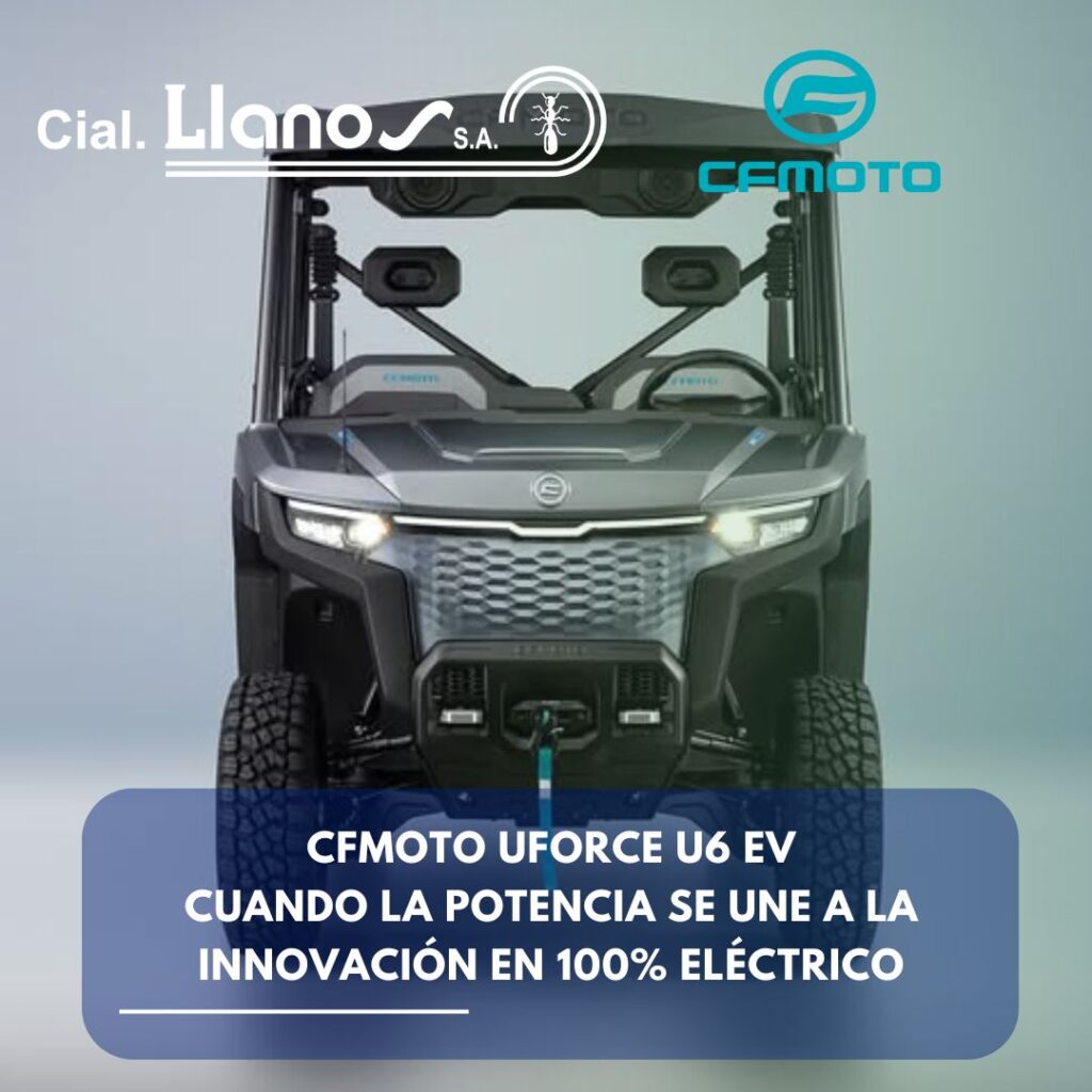 CFMOTO UFORCE U6 EV cuando la potencia se une a la innovación en 100% Eléctrico